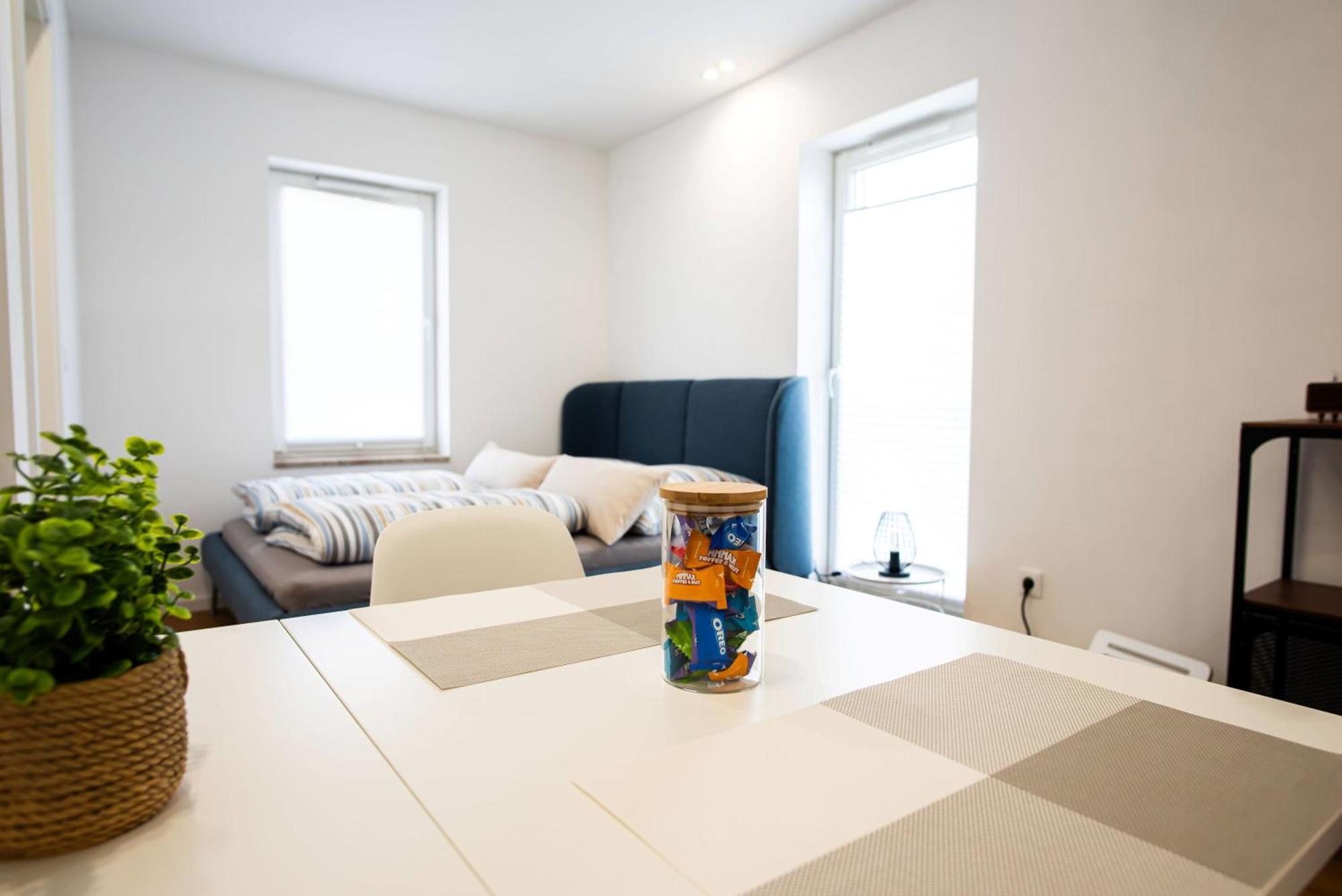 Zentral Gelegenes Apartment Augsburg Dış mekan fotoğraf